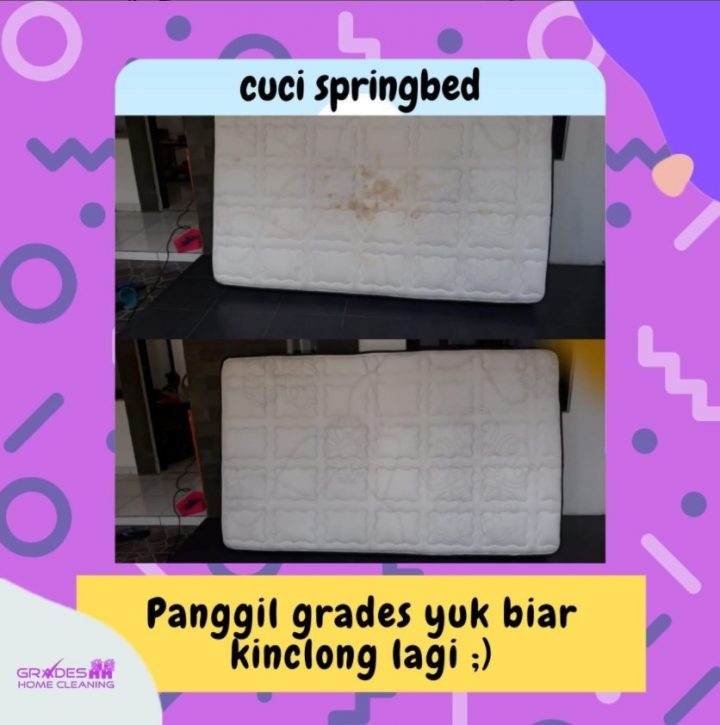 cuci springbed bekasi