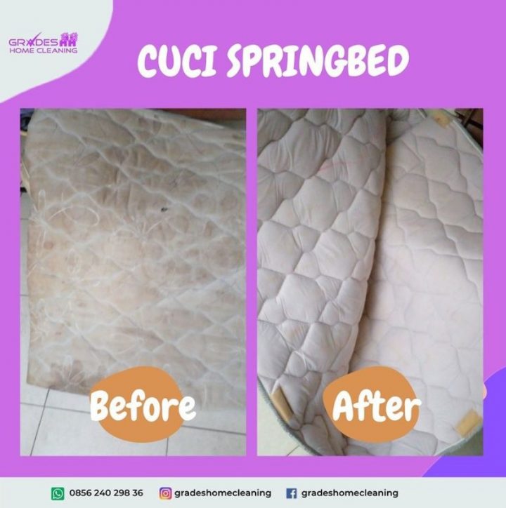 cuci springbed cikarang