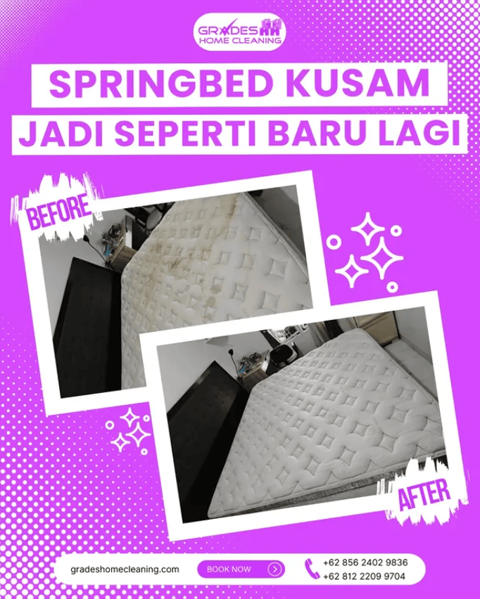 Cuci Springbed Depok