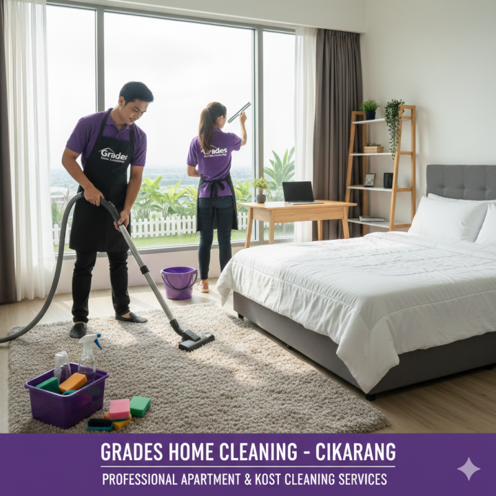 cleaning service kost Cikarang