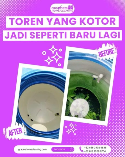 jasa cuci toren cikampek