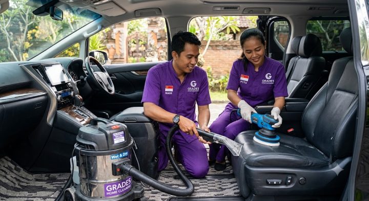 cuci jok mobil bali