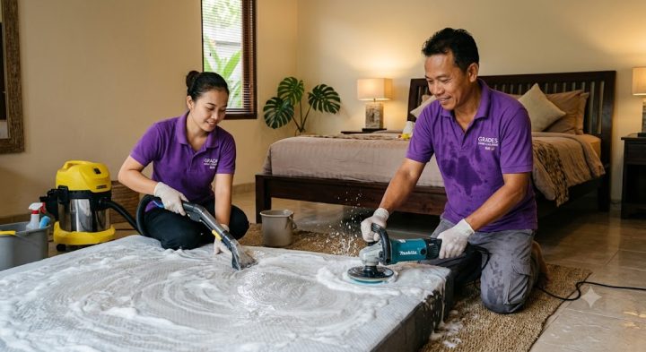 cuci kasur bali