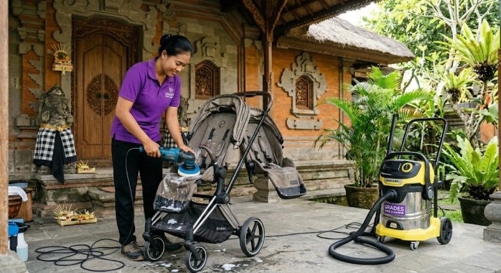 cuci stroller bali