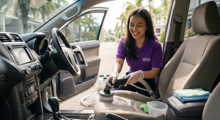 cuci jok mobil denpasar