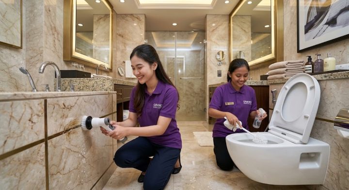 jasa bersih kamar mandi denpasar